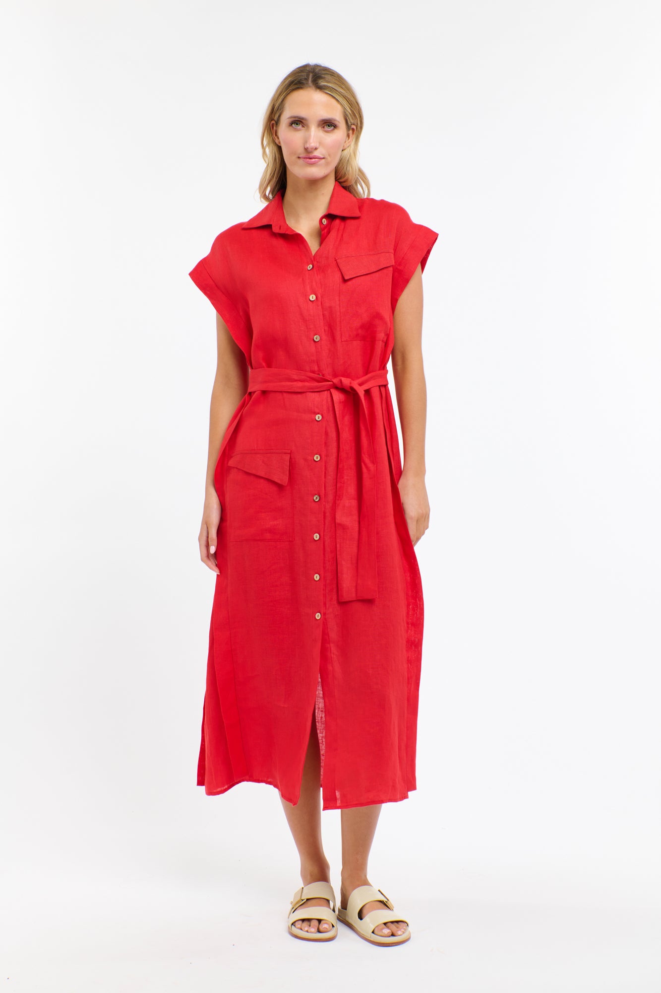 Estivo Linen Dress