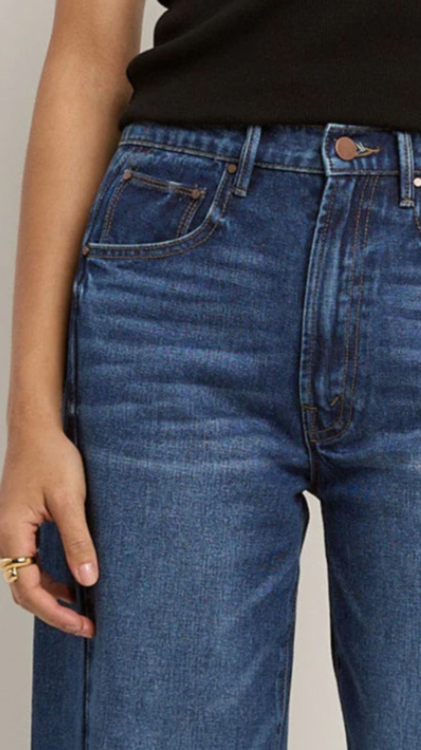 Varsity Forward Seam Barrel Jeans