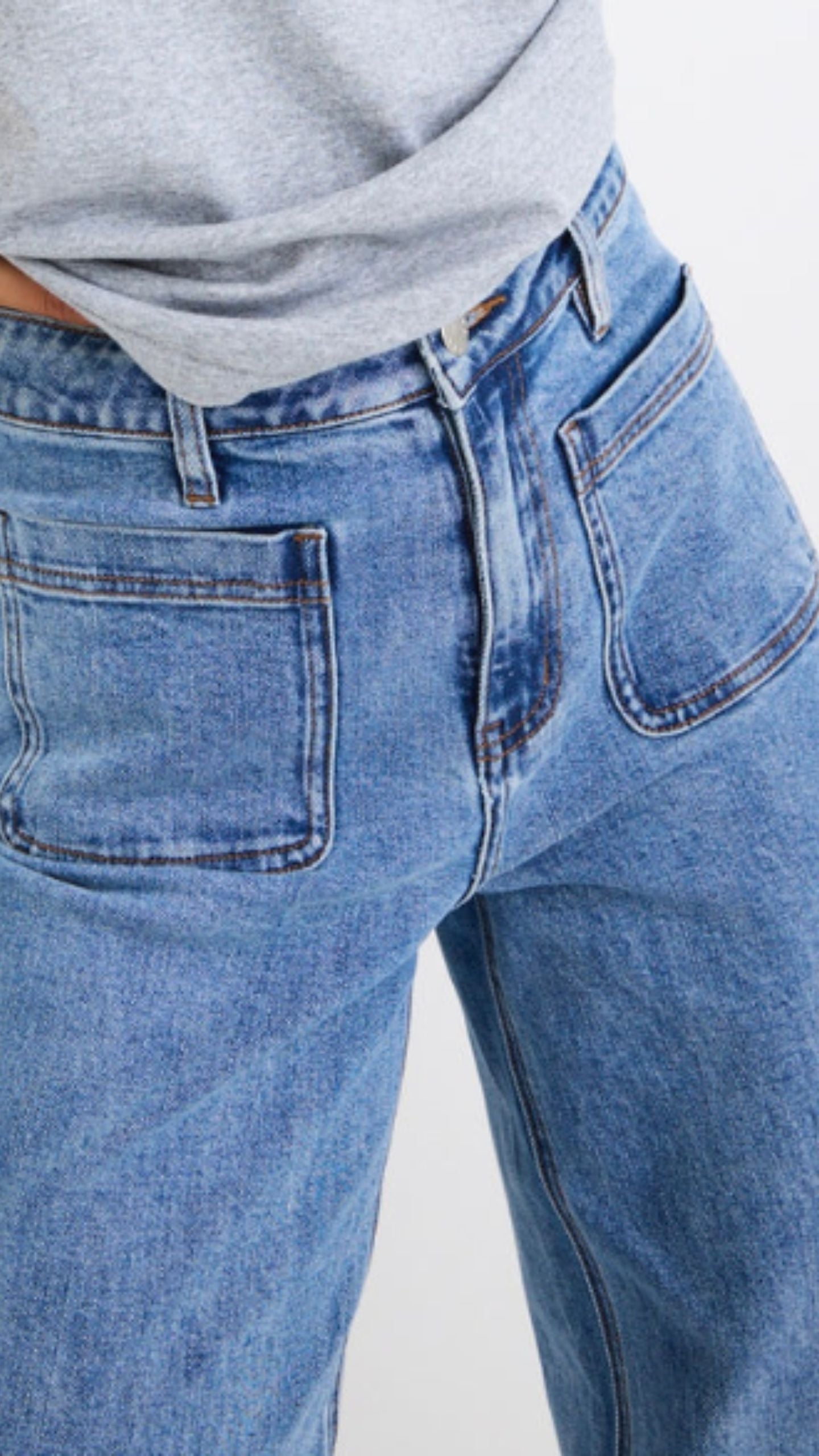 Zoey High Rise Wide Leg Jean