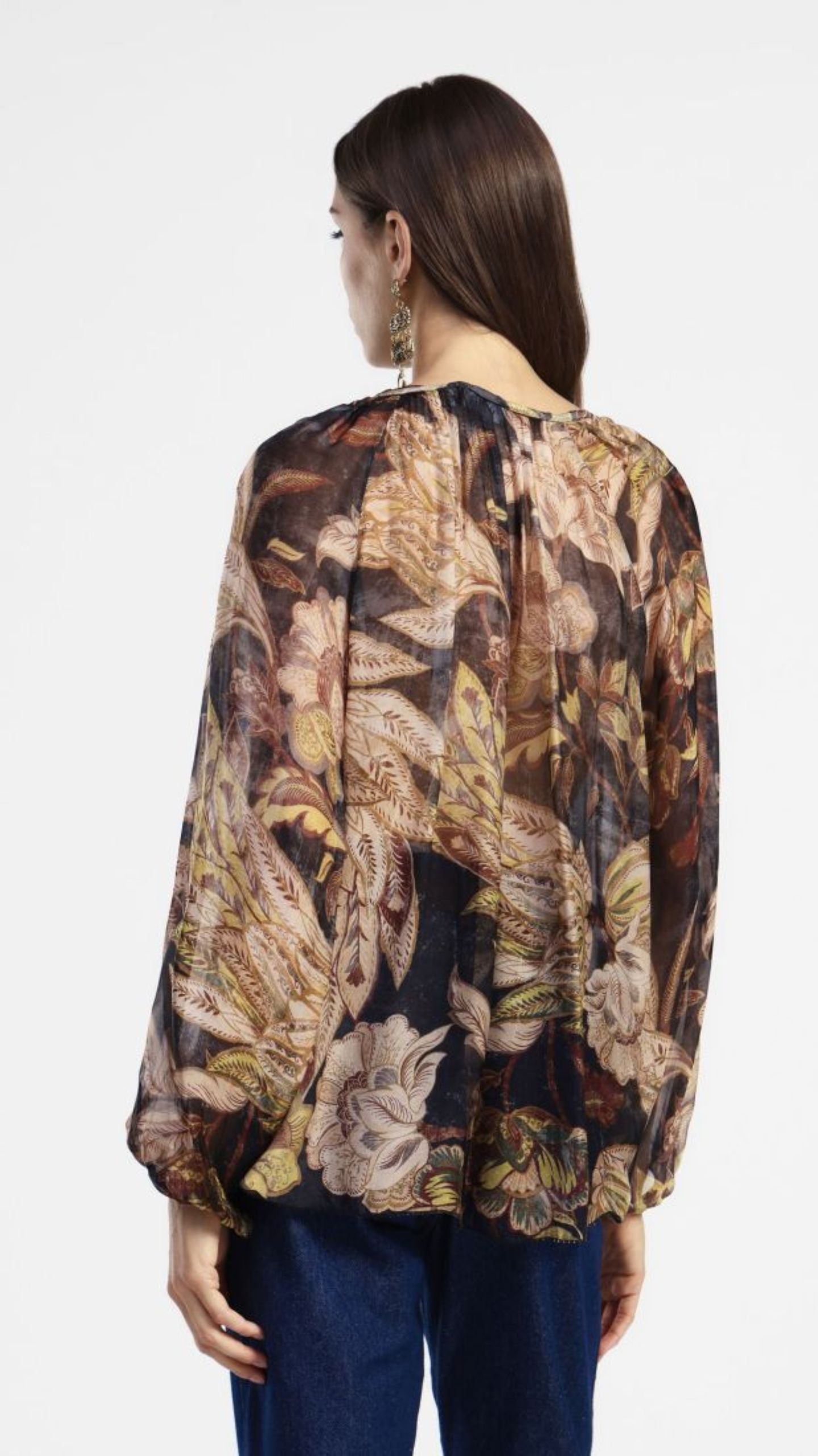Gathered Blouse