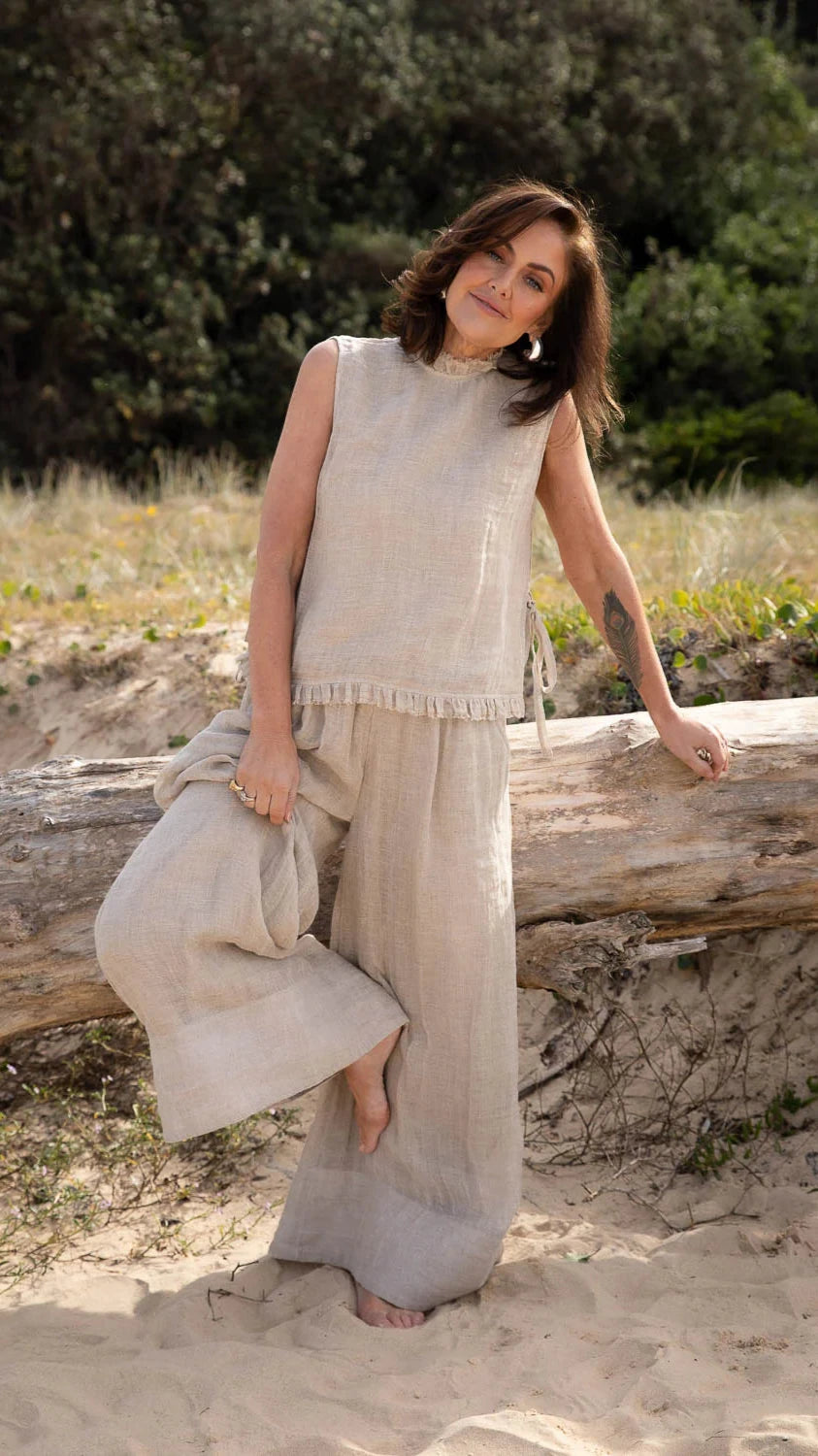 Arana linen pant