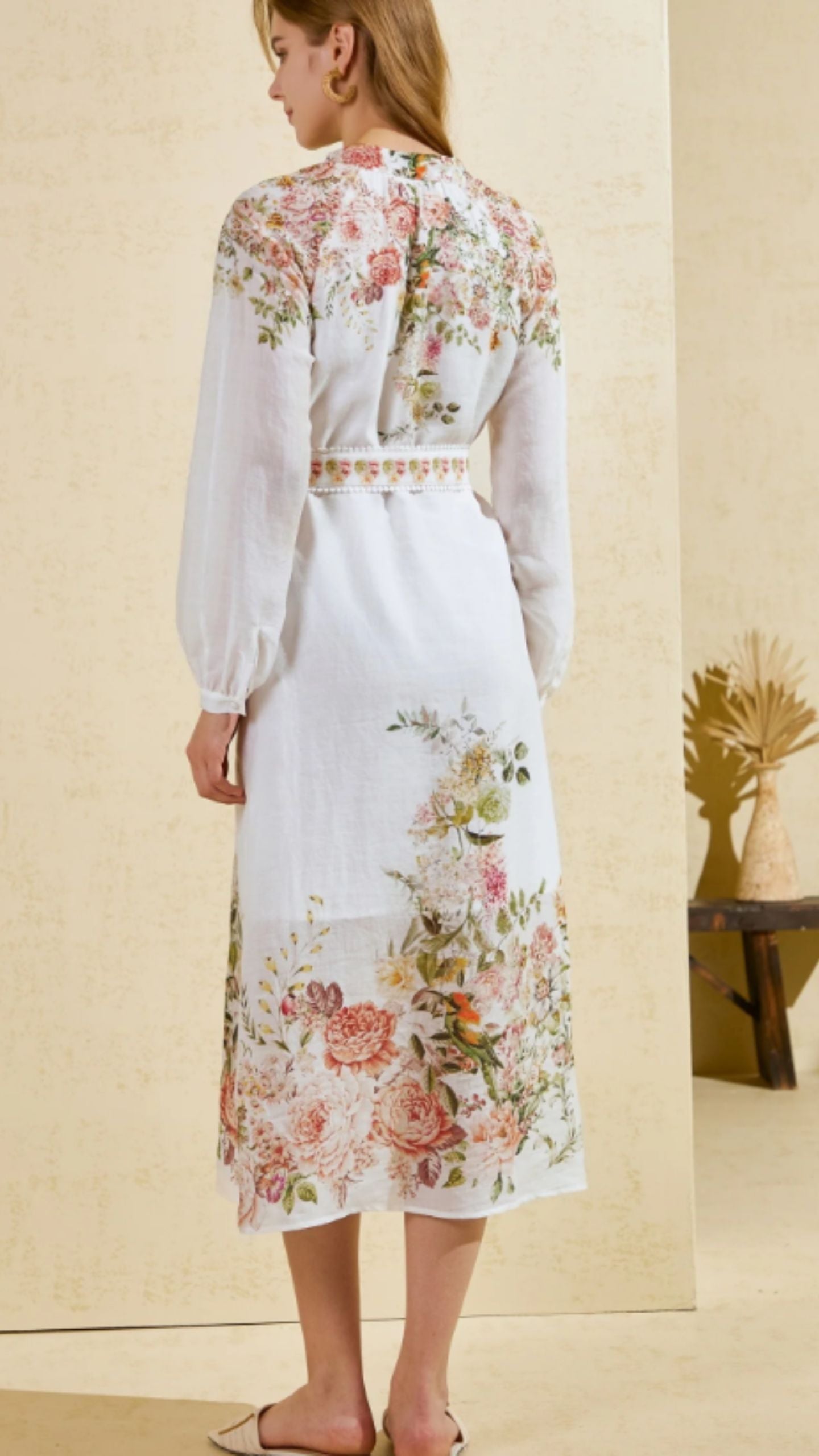 Heather Printed Dress