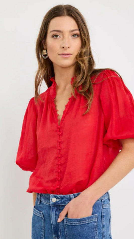 Continuance High Neck SS Top