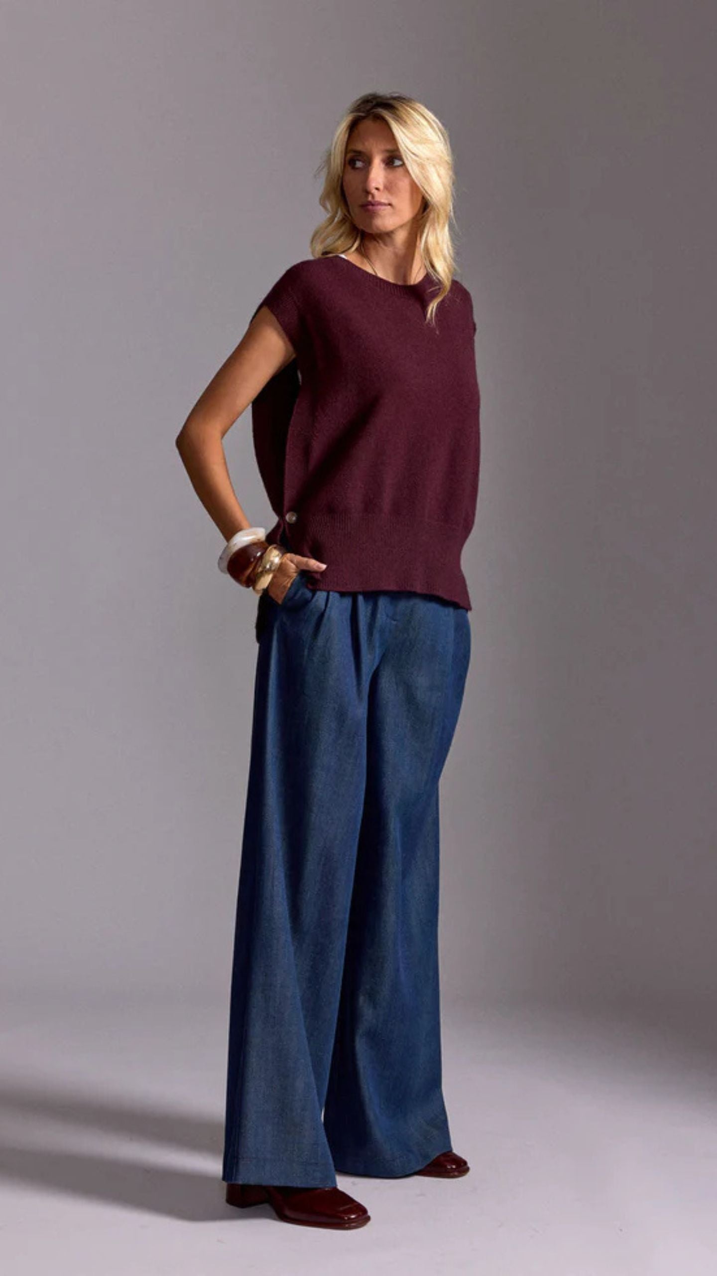 Marcia Sleeveless Sweater