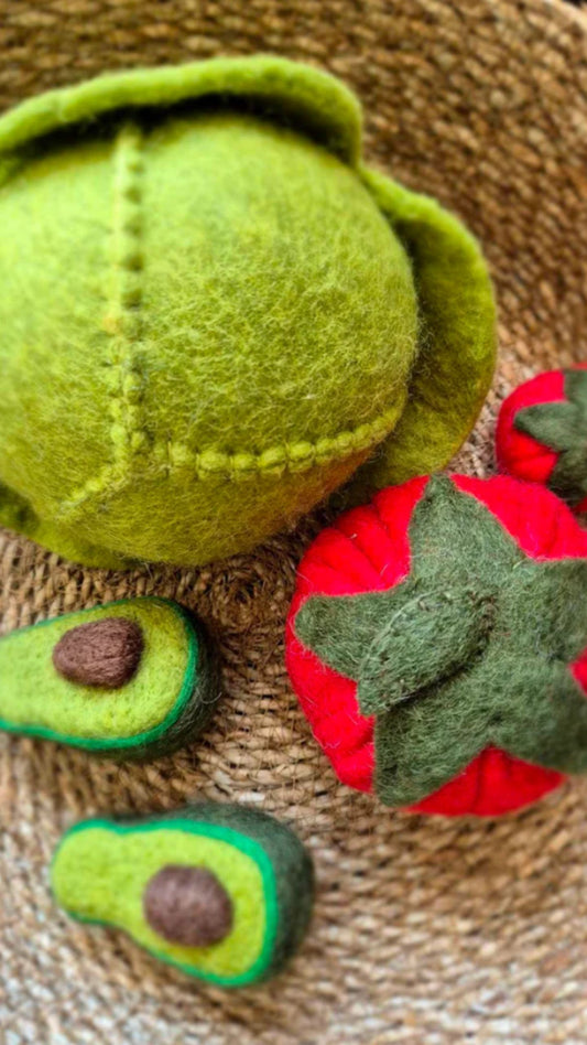 Garden Vege Felt Set