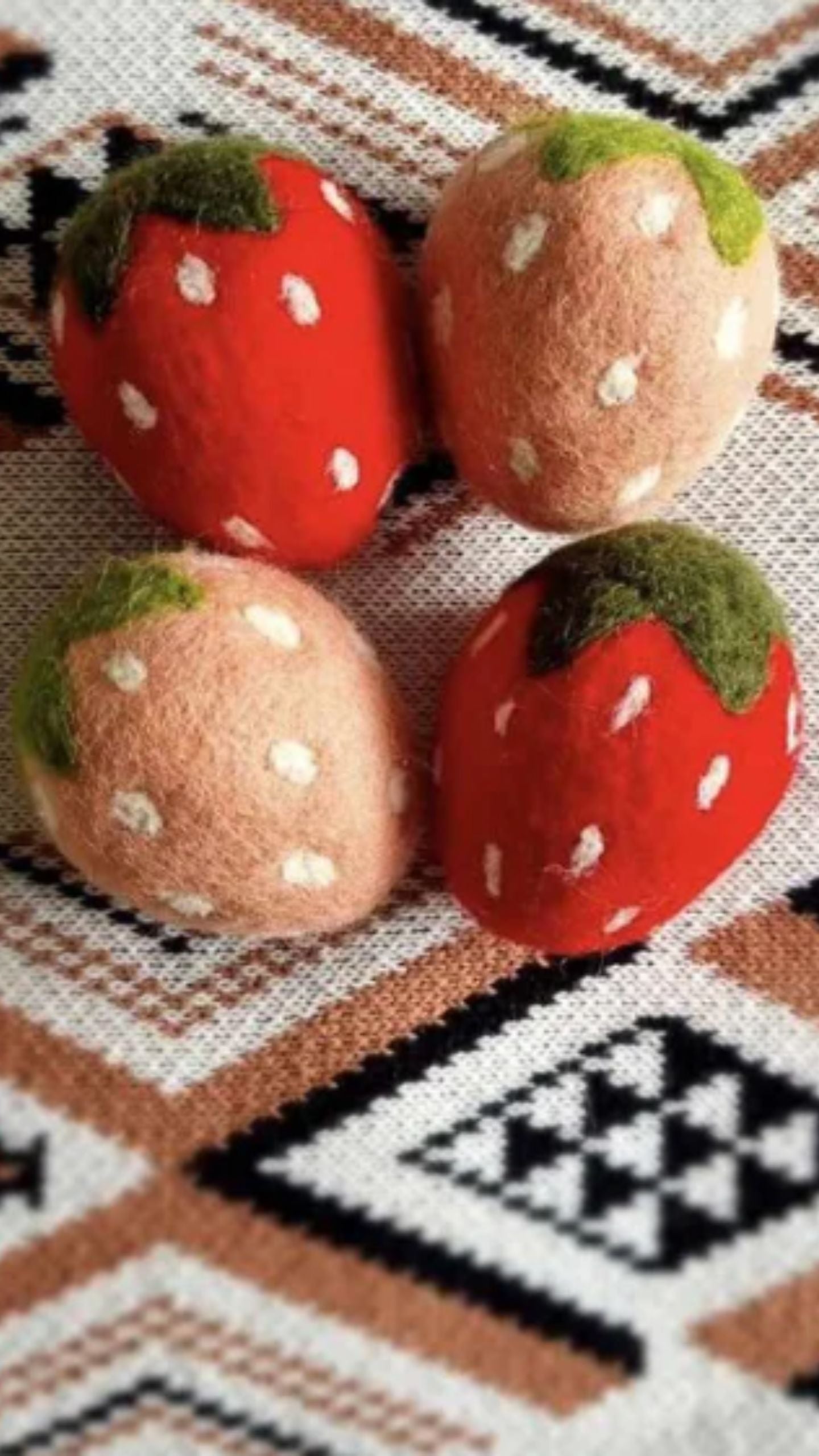 Strawberry Felt Set