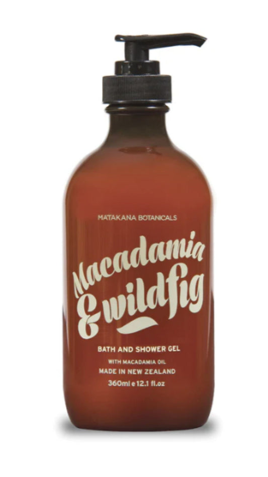 Macadamia & Wild Fig Bath & Shower Gel 360ml