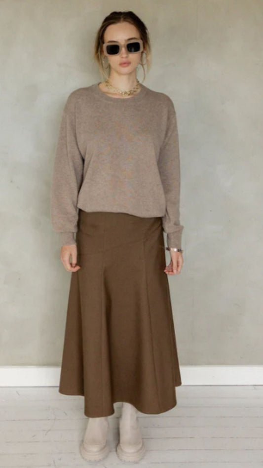 Hand in Mine Midi Skirt