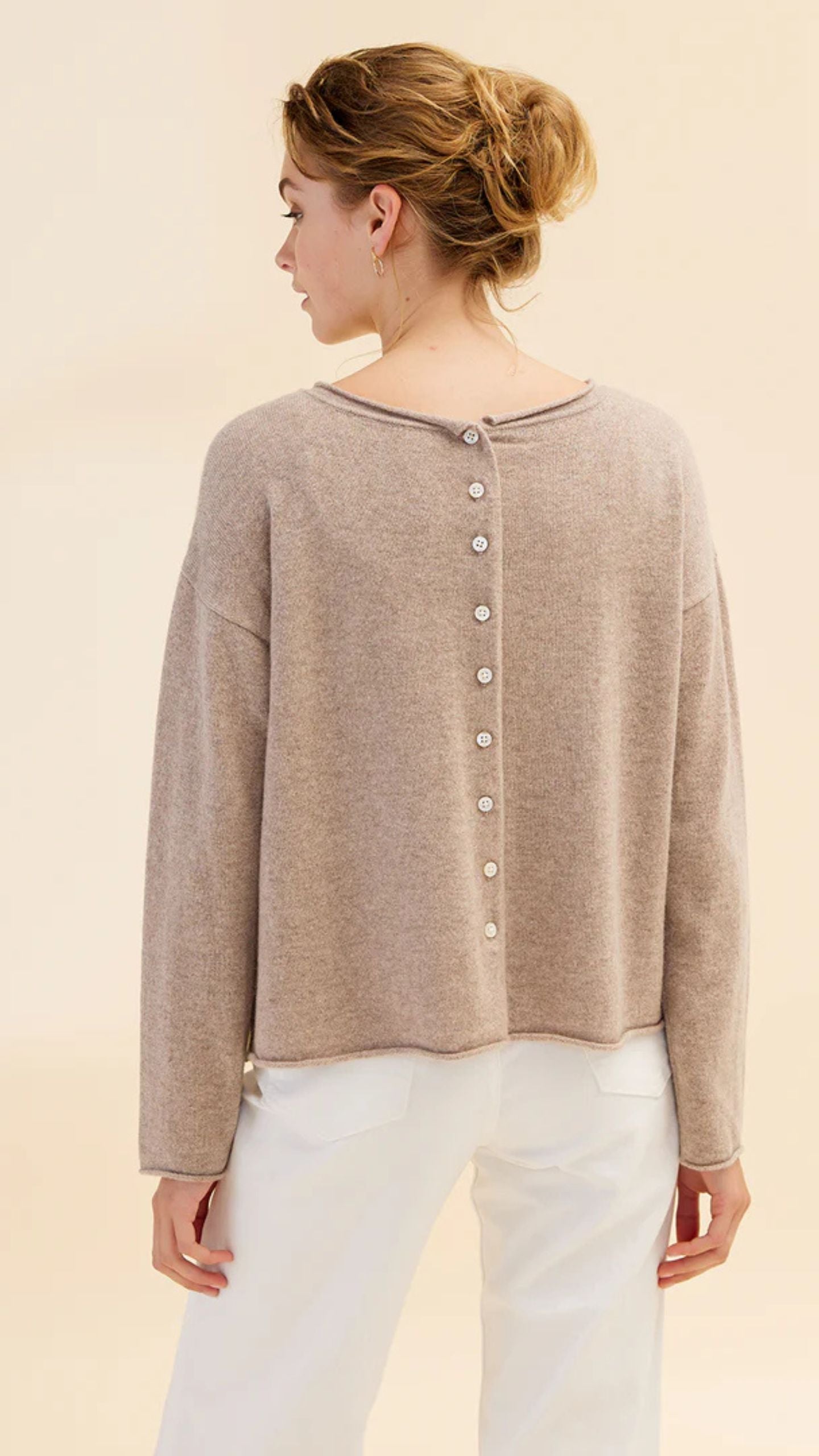 Reversible Button Cardi