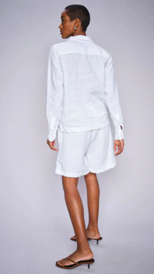 Ele Linen Bermuda Shorts