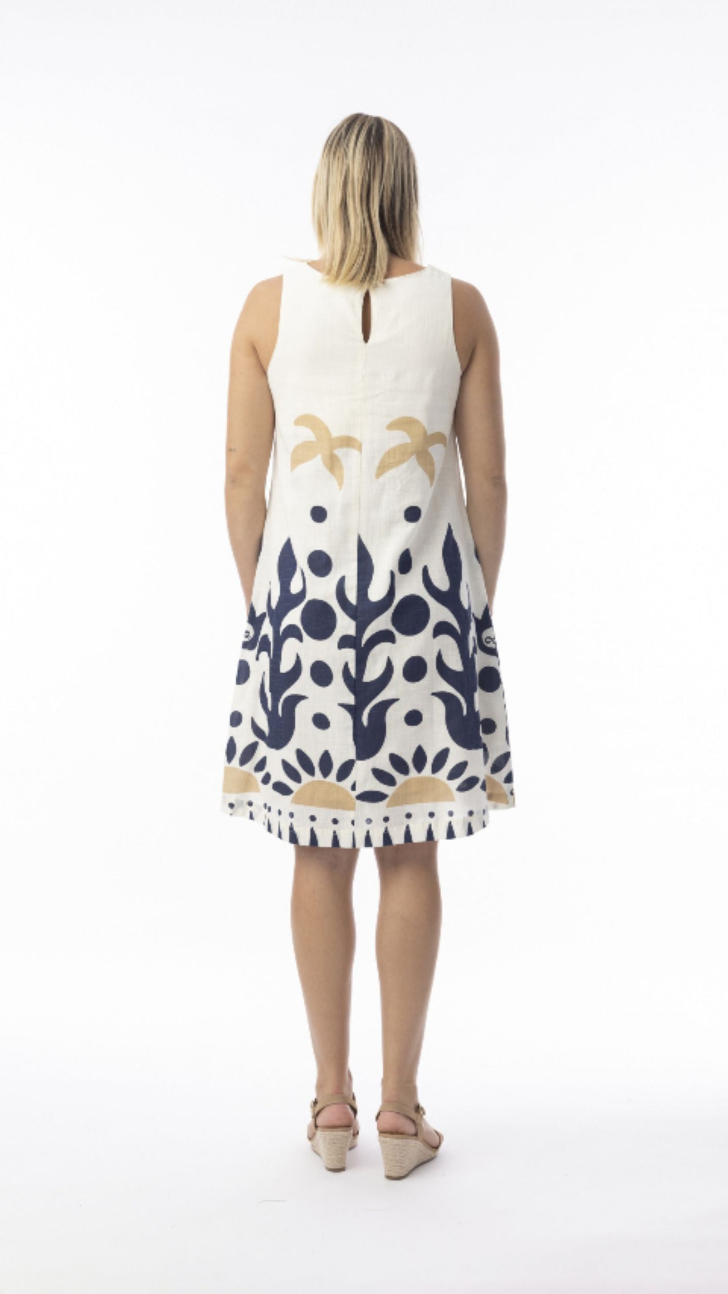 Nazca Dress Maxi Sleeveless