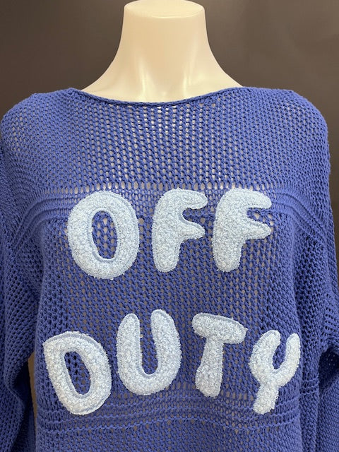 Off duty knit