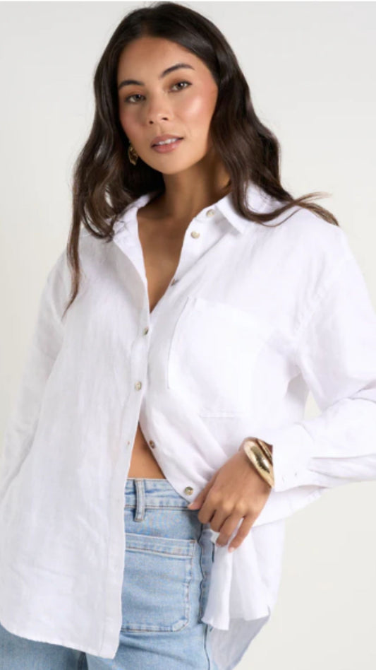 Optimum Linen Oversized Shirt