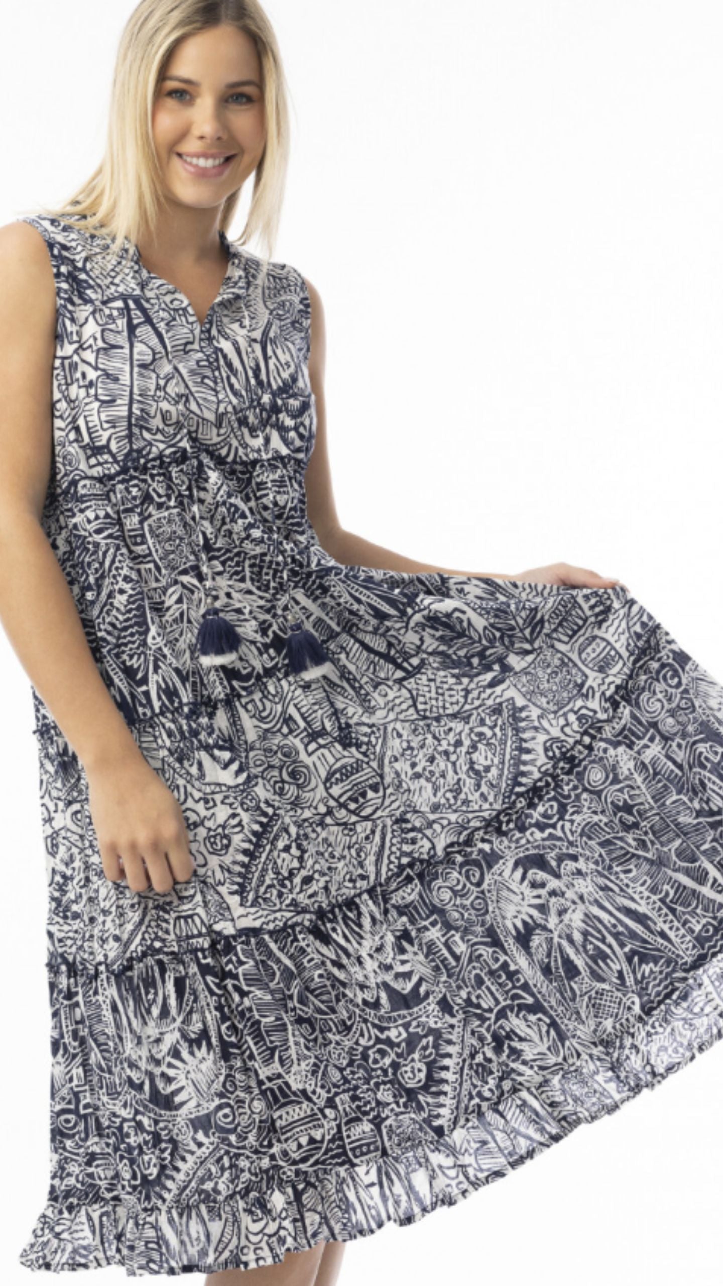 Boho Sleeveless Dress