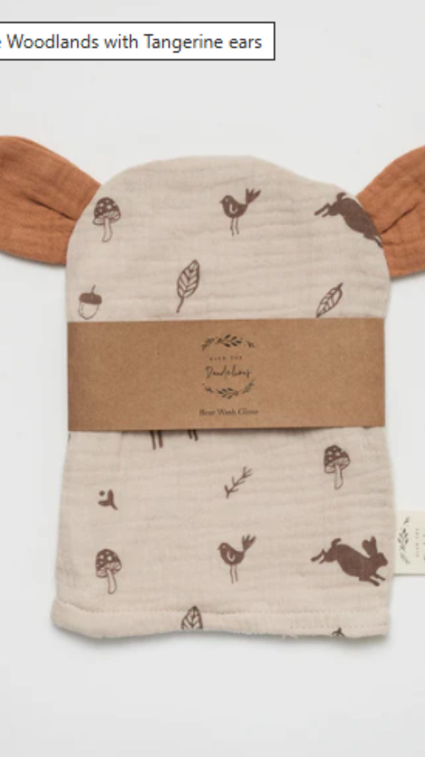 Bear Wash Glove