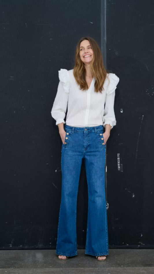 Maeve Wide Leg Jean
