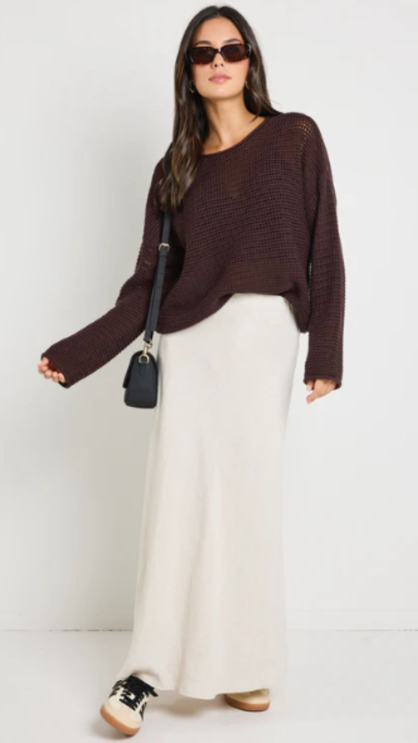 Dawn Crochet Knit Jumper