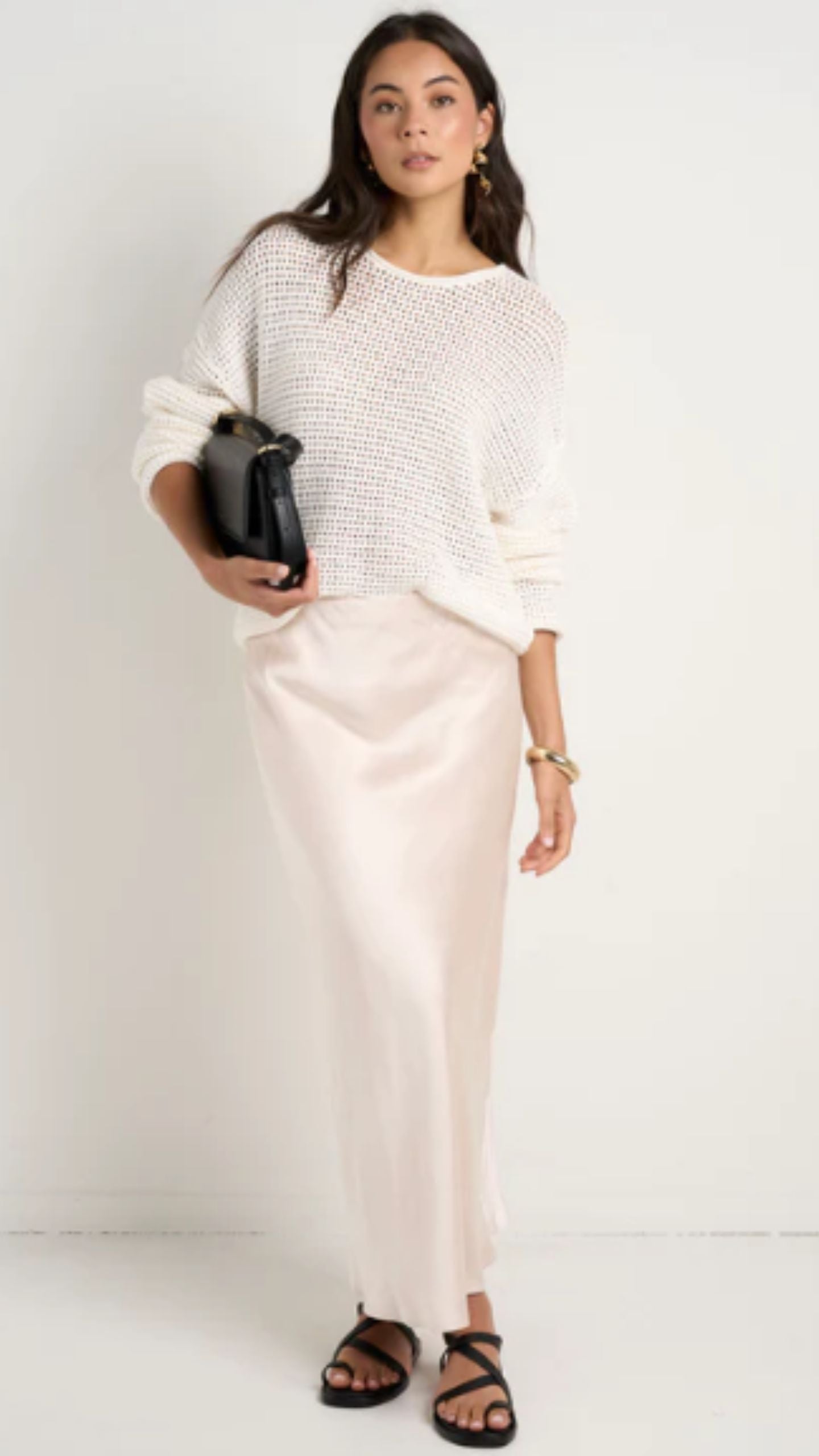 Dawn Crochet Knit Jumper