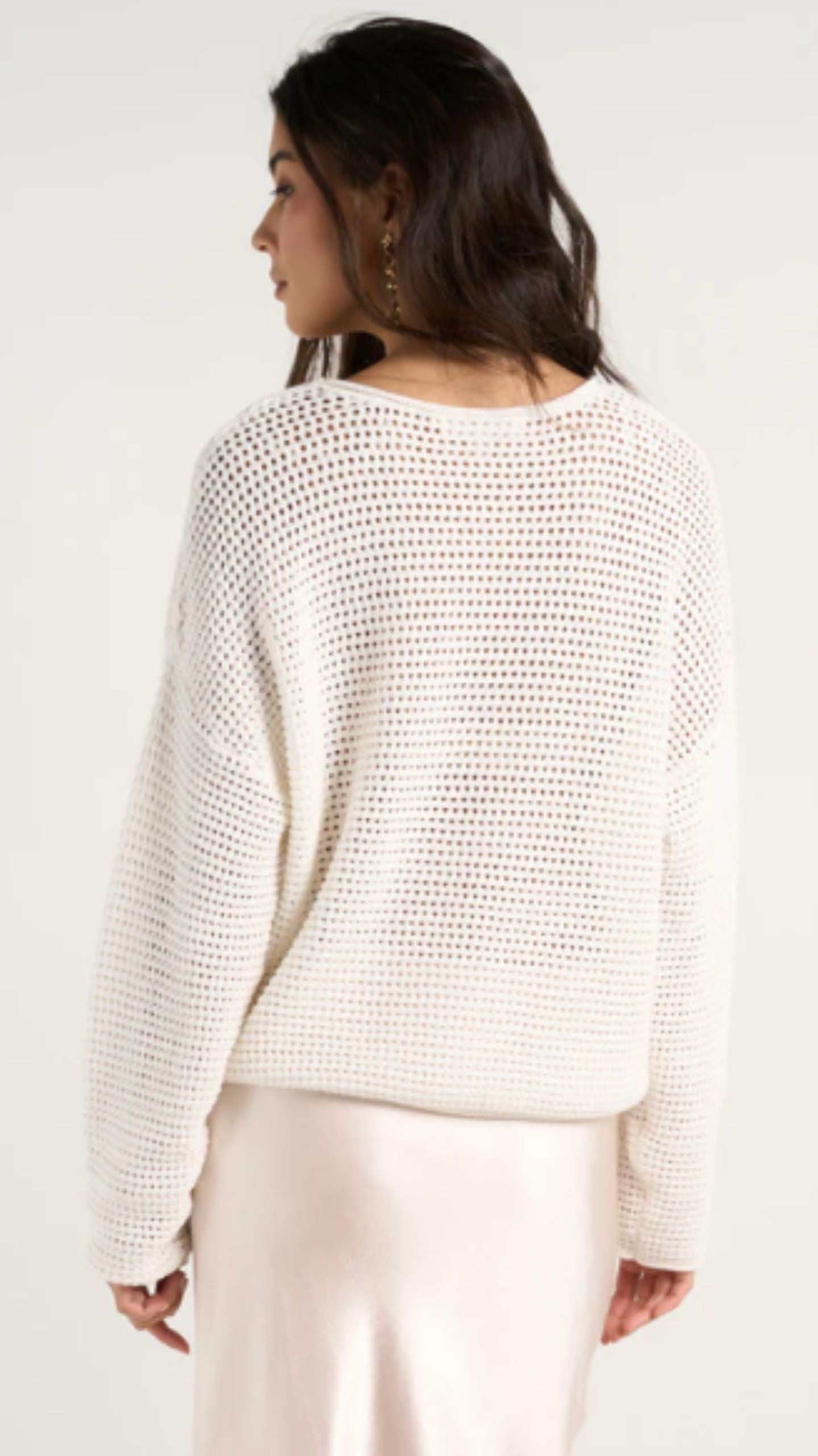 Dawn Crochet Knit Jumper