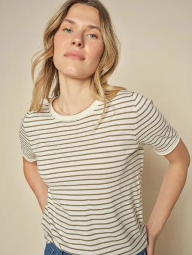 Ani Stripe Knit SS