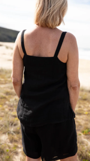 Classic linen tank