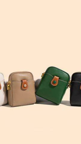 Georgie Leather Cross Body Bag