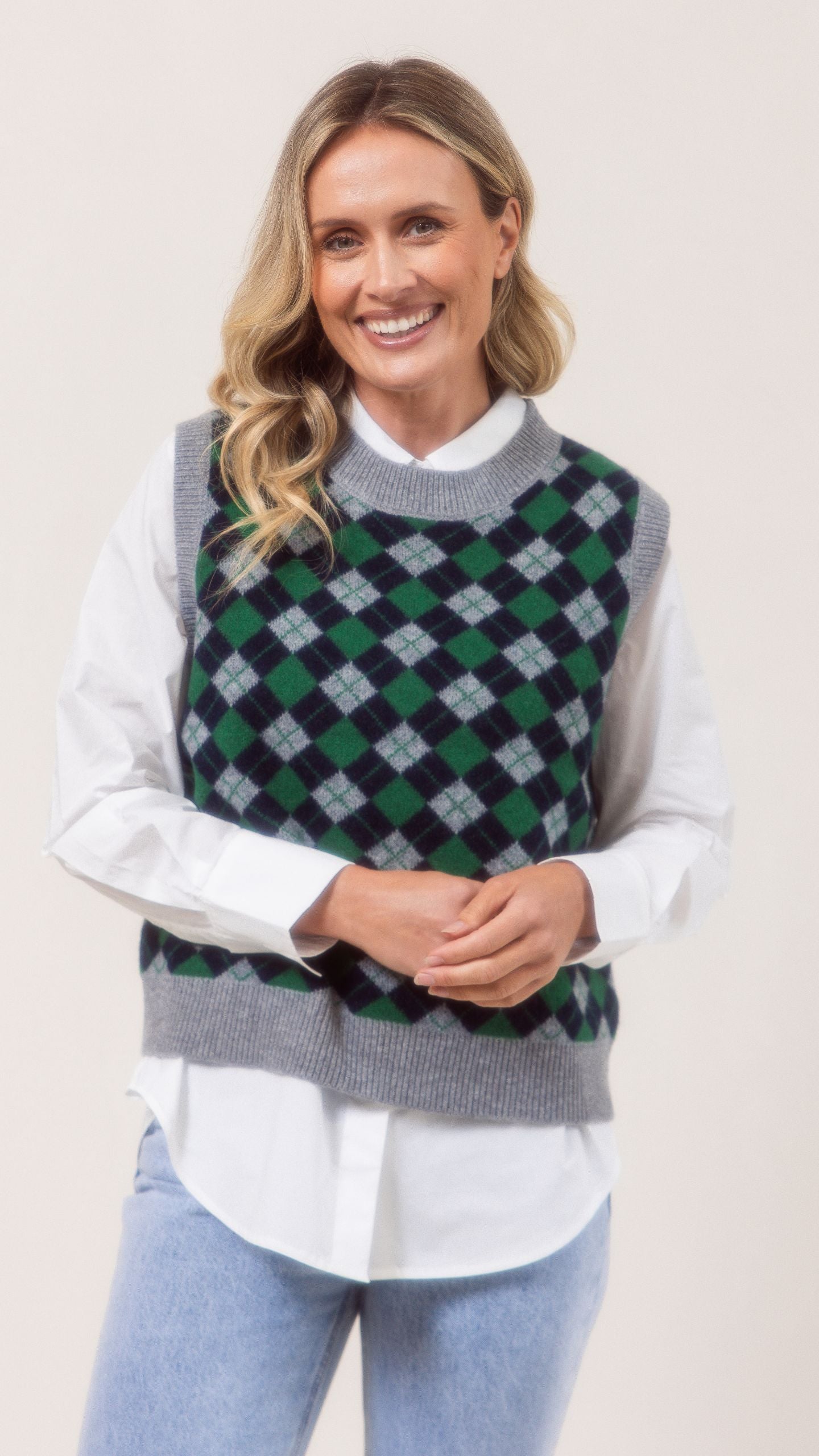 Argyle Vest