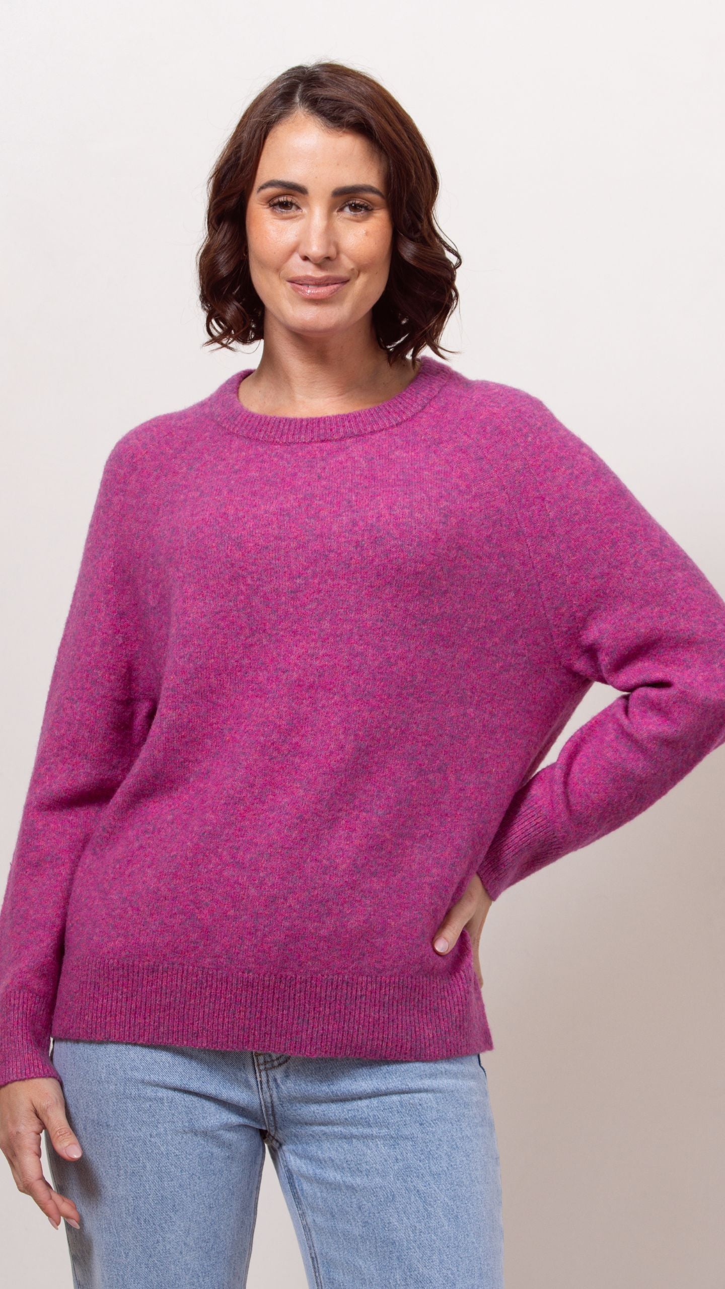 Llama Wool Blend Sweater