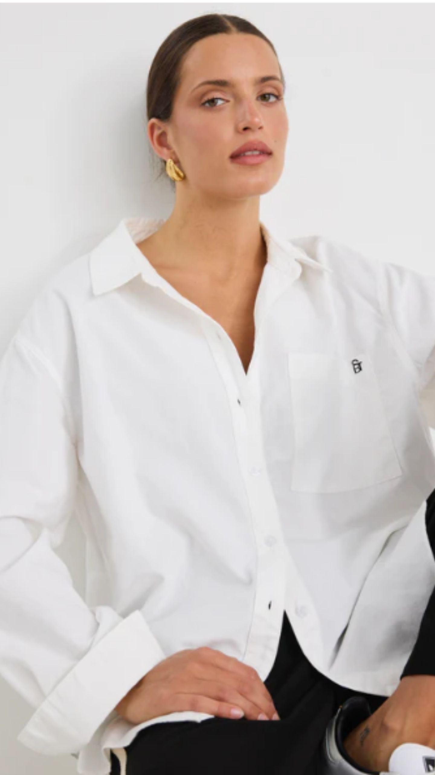Signature Oversized Shirt