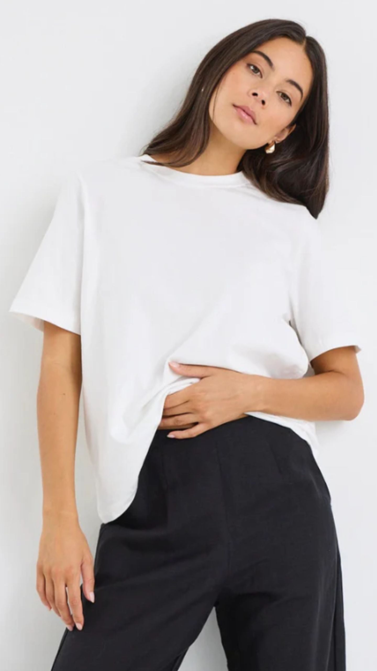 Street Crew Neck Short Sleeved Boxy Tee