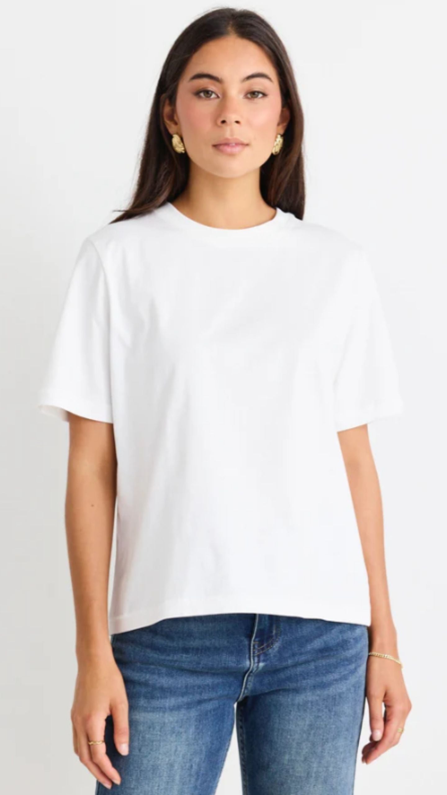 Street Crew Neck Short Sleeved Boxy Tee