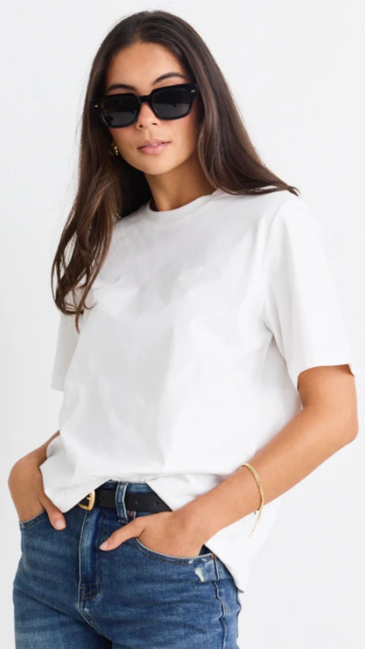 Street Crew Neck Short Sleeved Boxy Tee