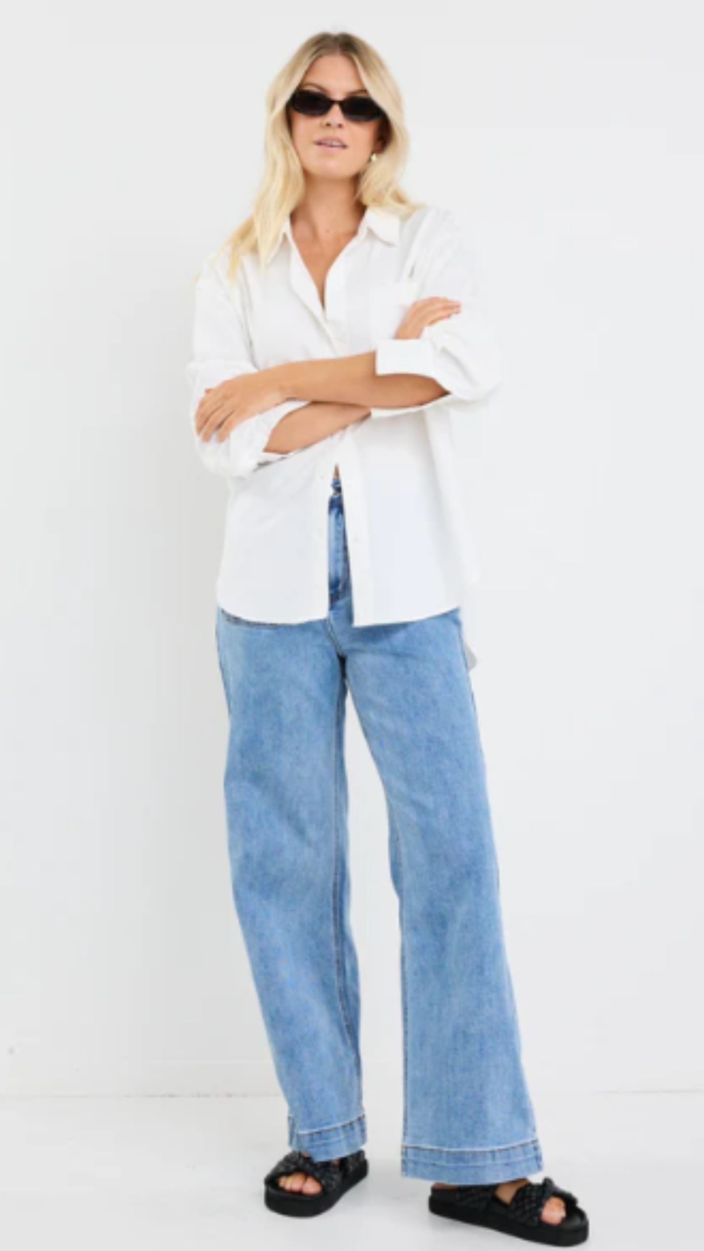 Signature Oversized Shirt