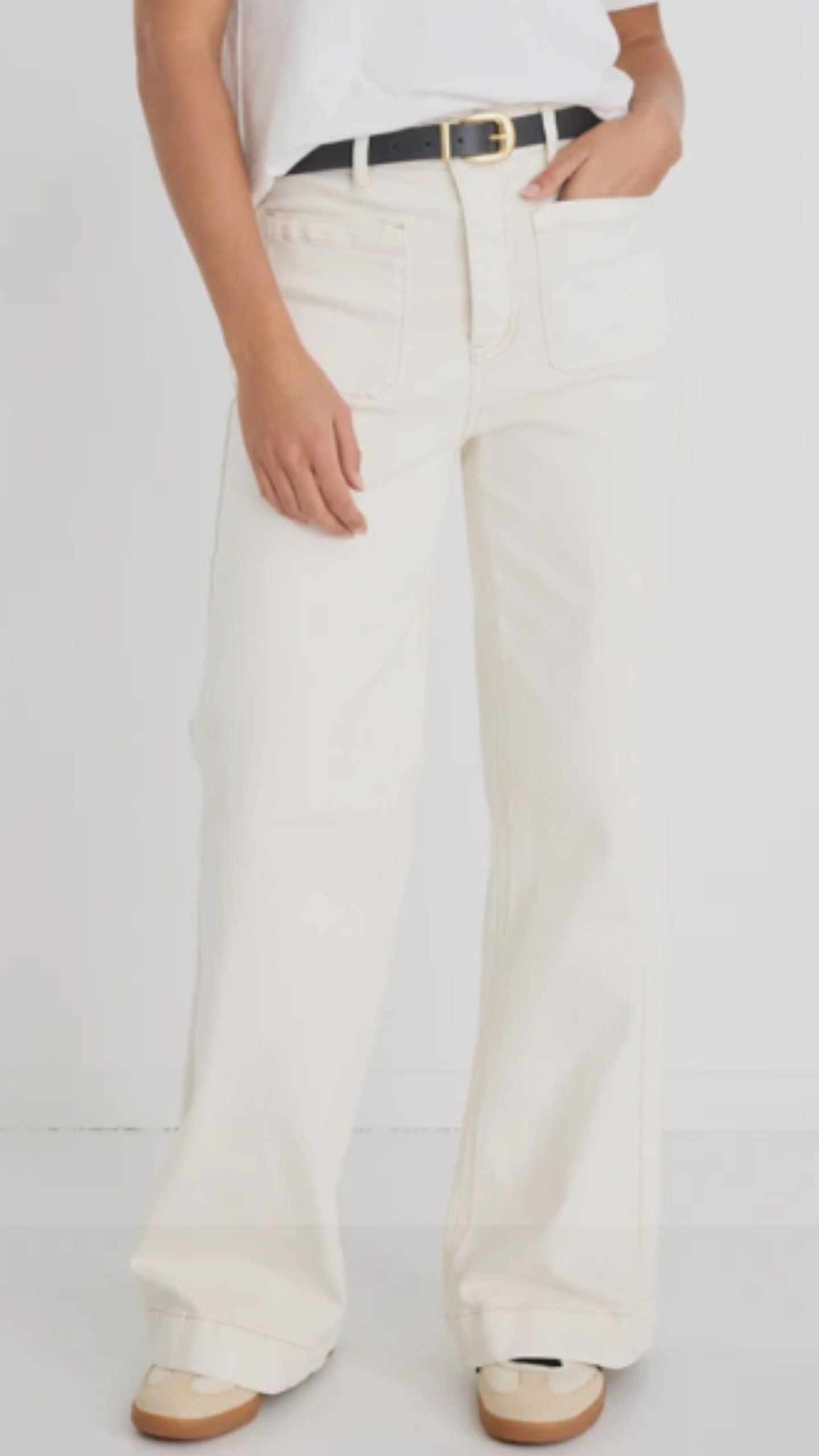 Zoey High Rise Wide Leg Jean