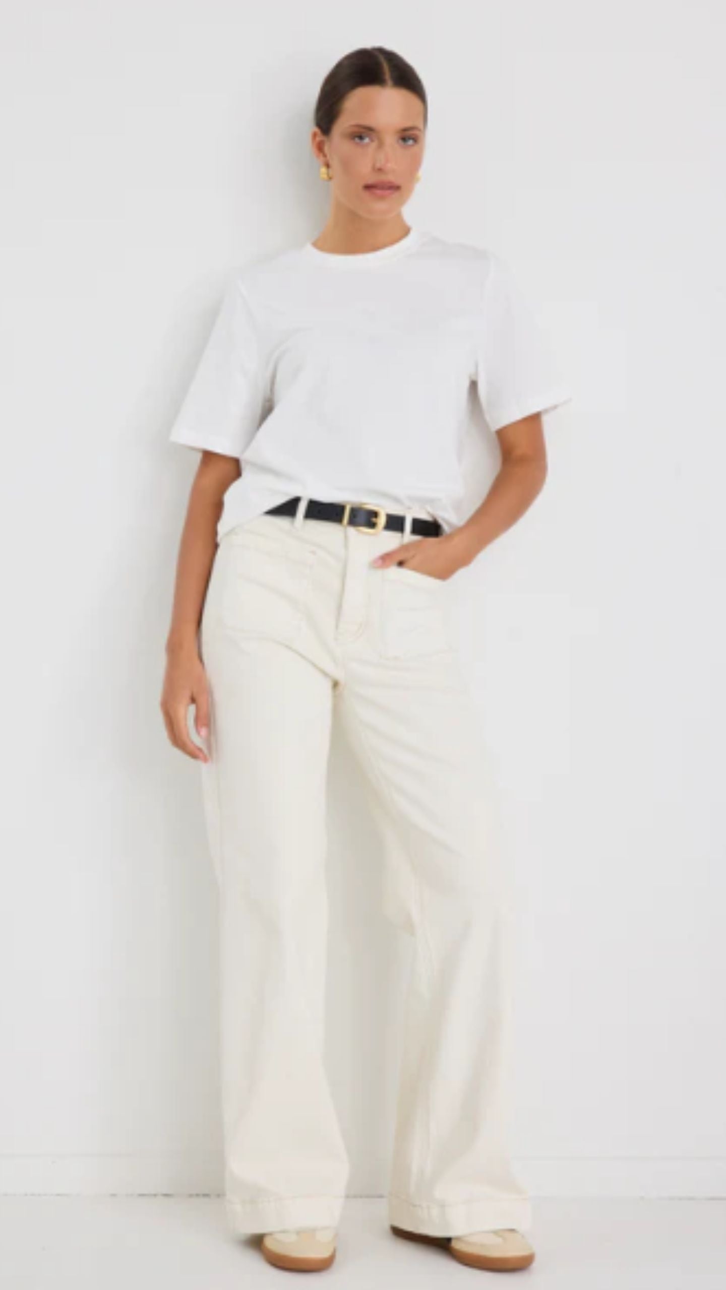 Zoey High Rise Wide Leg Jean