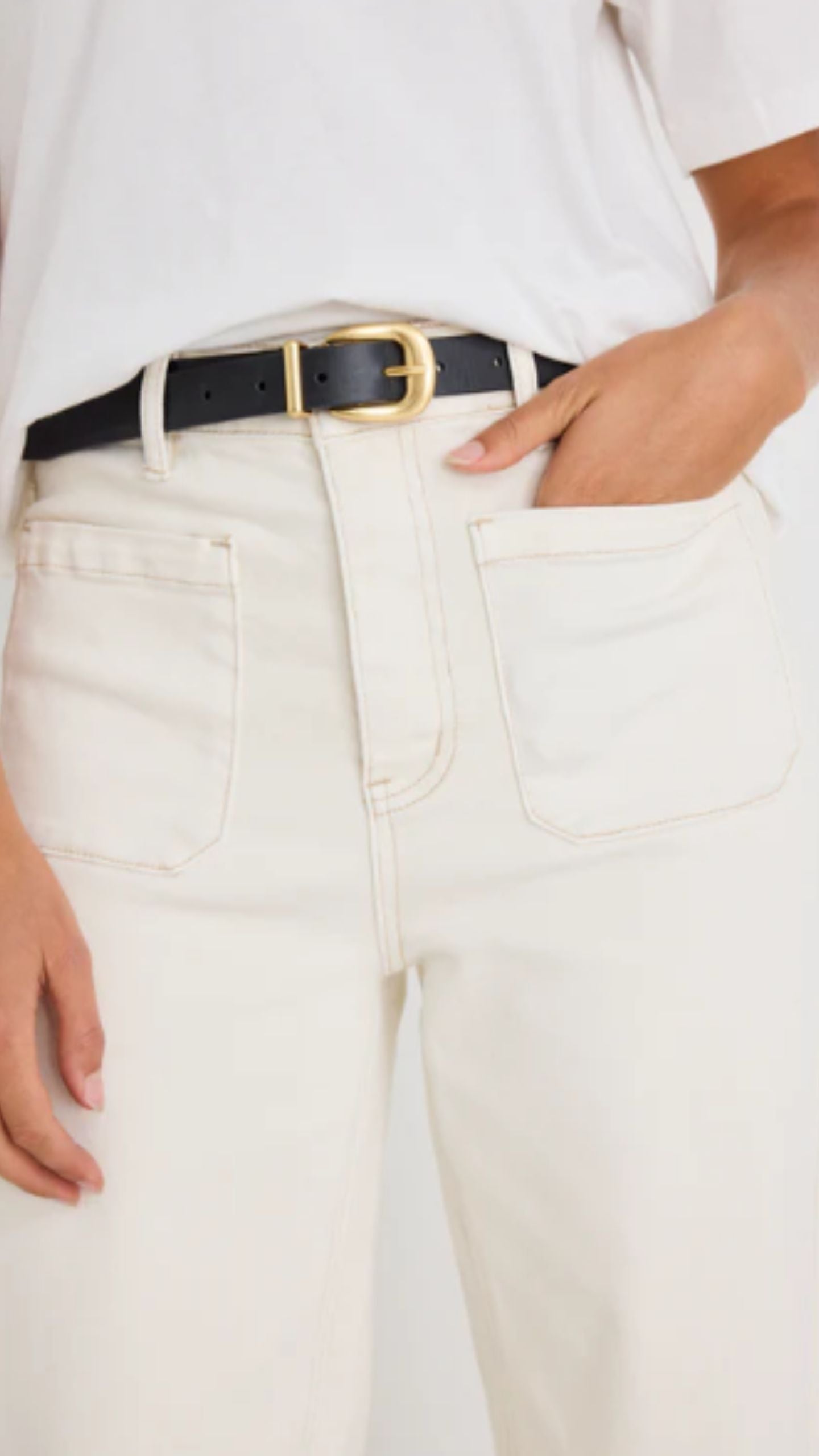 Zoey High Rise Wide Leg Jean