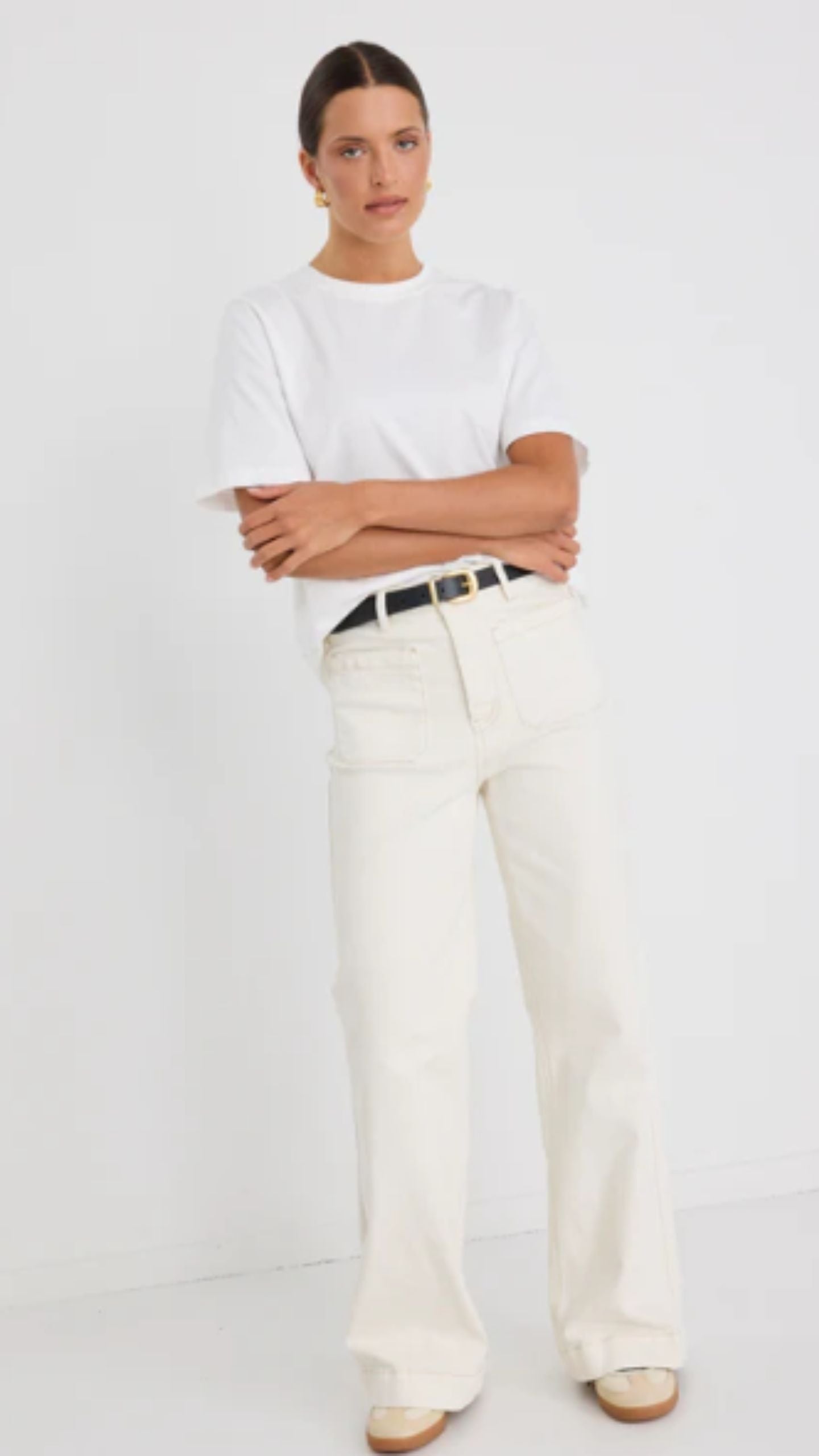 Zoey High Rise Wide Leg Jean