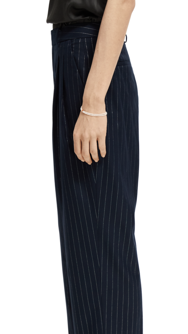 Front Pleat Boyfriend Pant