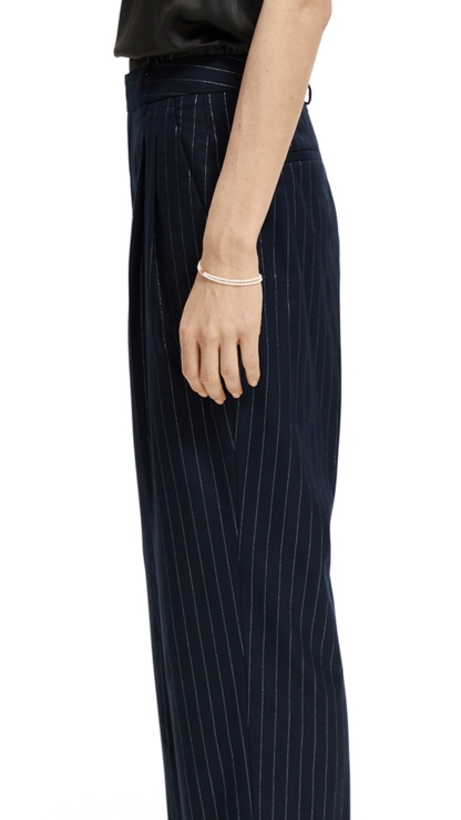 Front Pleat Boyfriend Pant