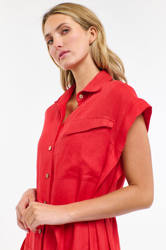 Estivo Linen Dress