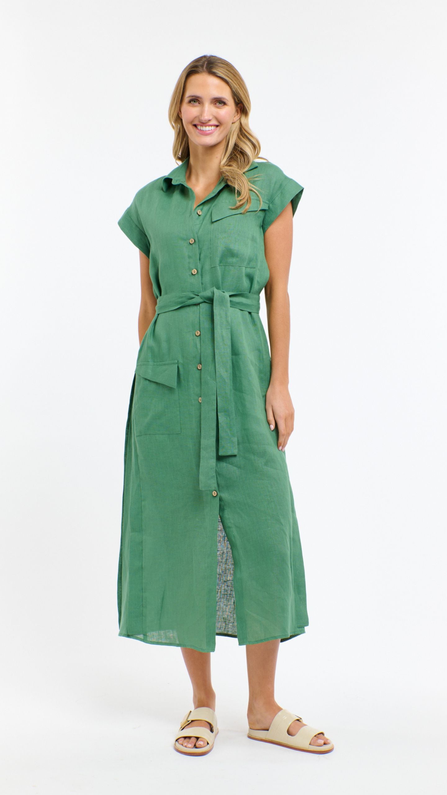 Estivo Linen Dress