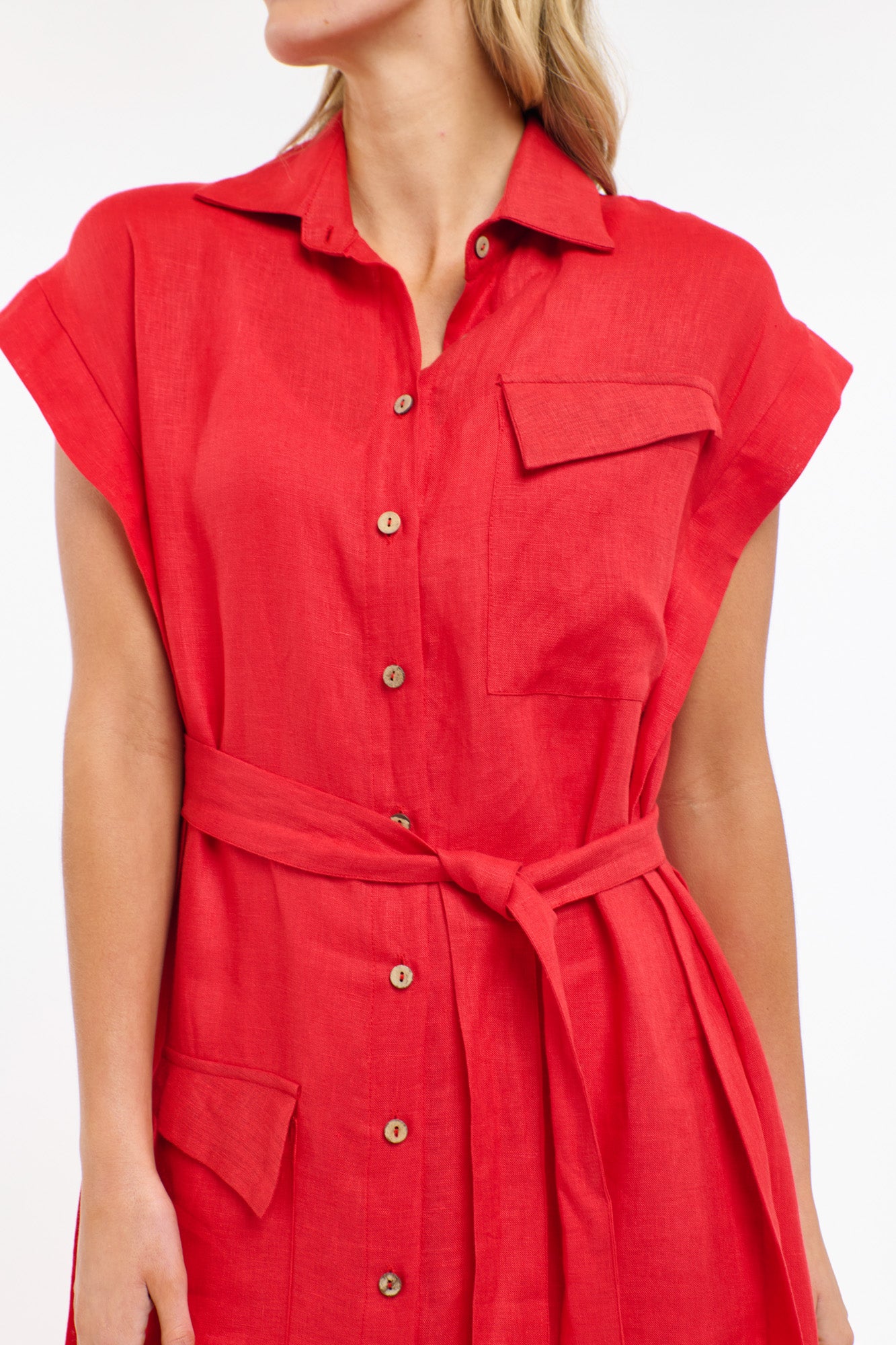 Estivo Linen Dress