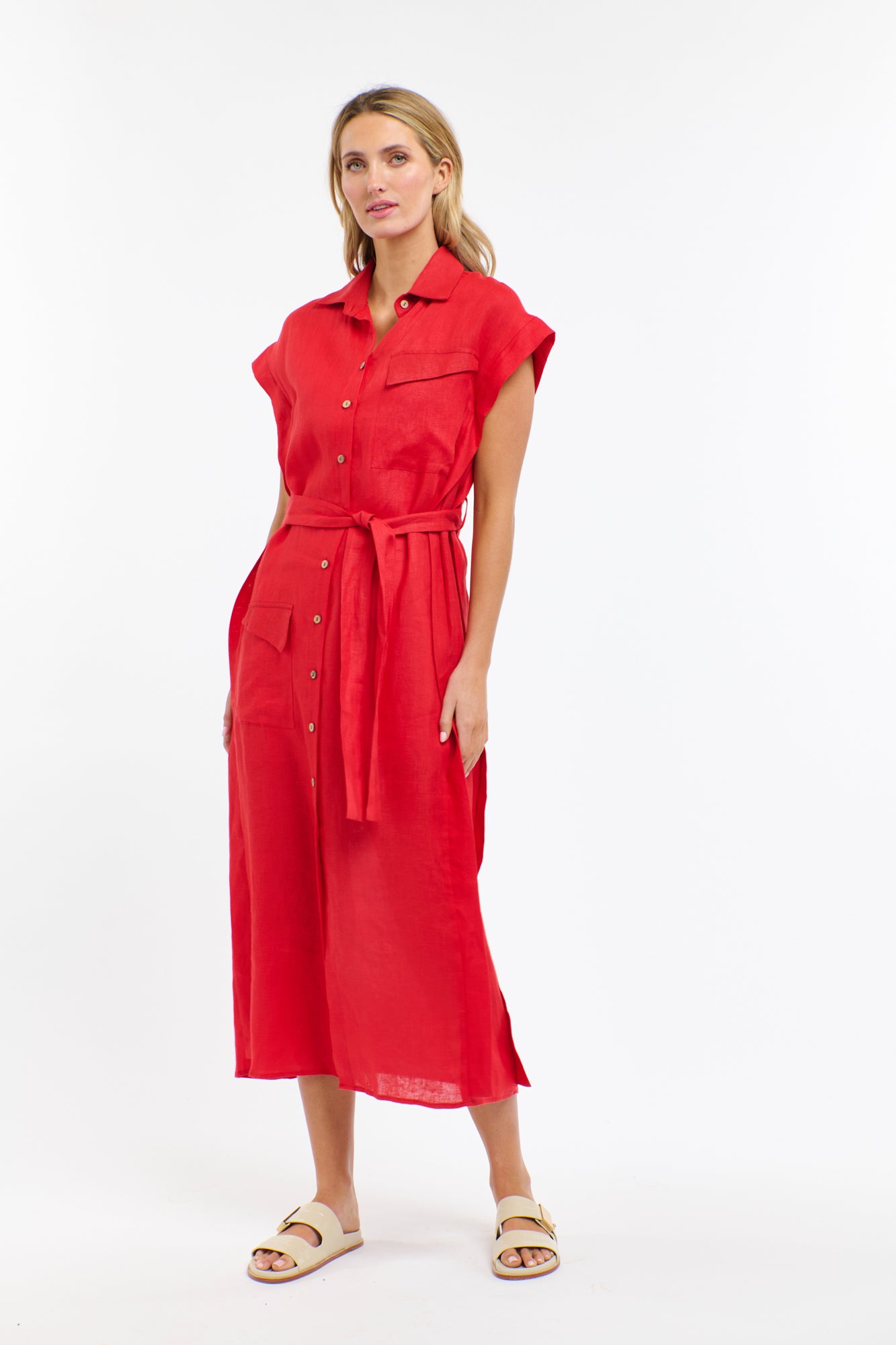 Estivo Linen Dress