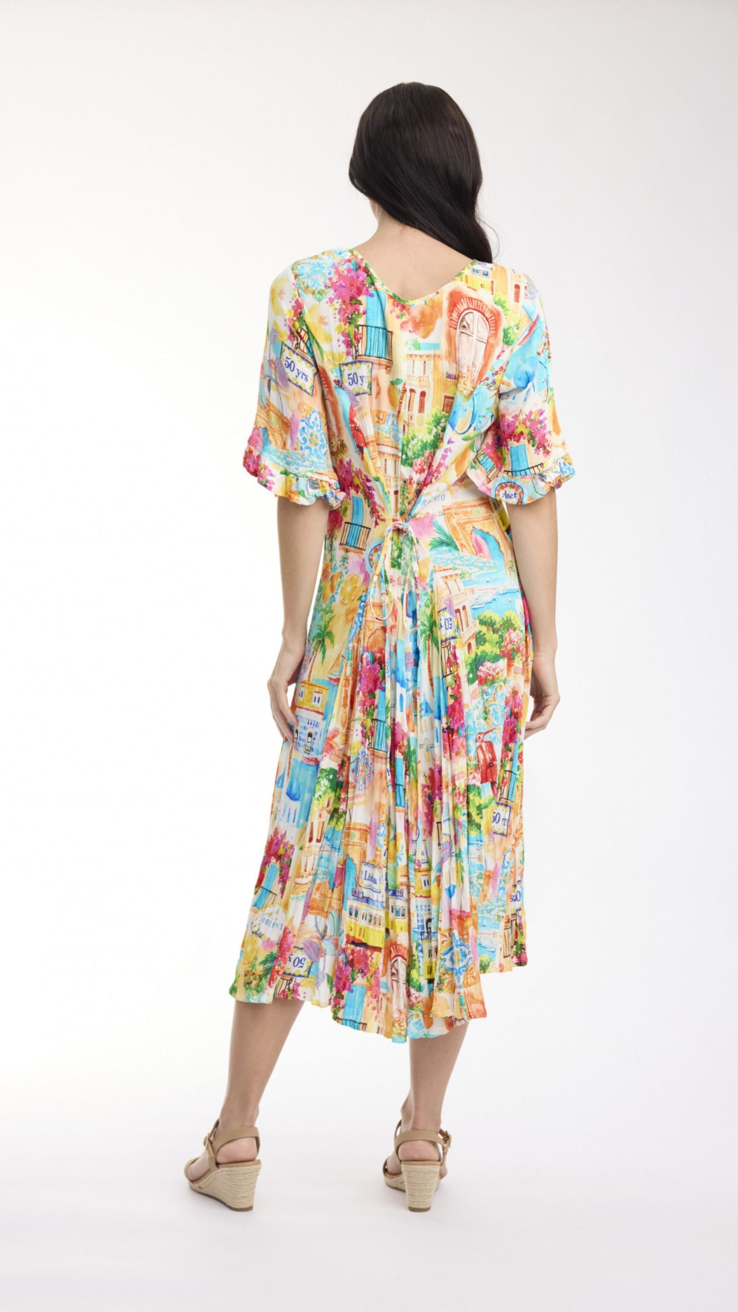 50 Years Travel Dress Godet