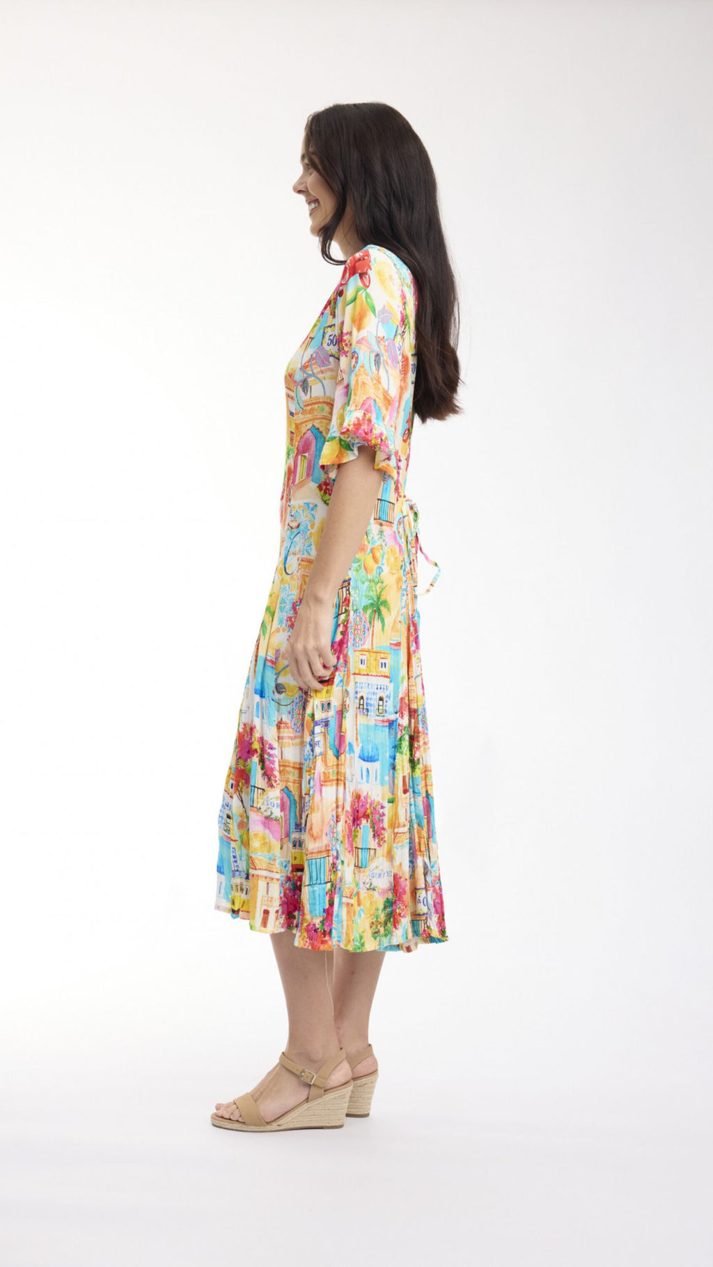 50 Years Travel Dress Godet