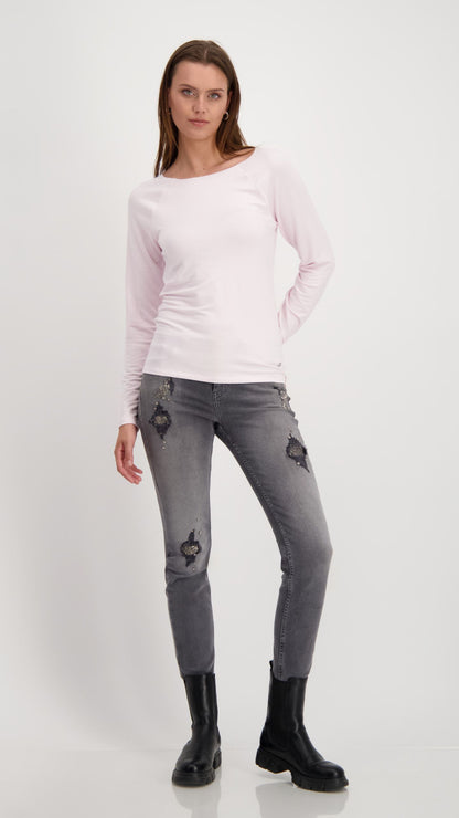 Round Neck L/S Tee