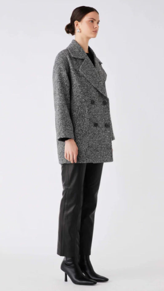 Ace Blazer Coat - Herringbone