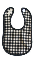 Bib Black Check