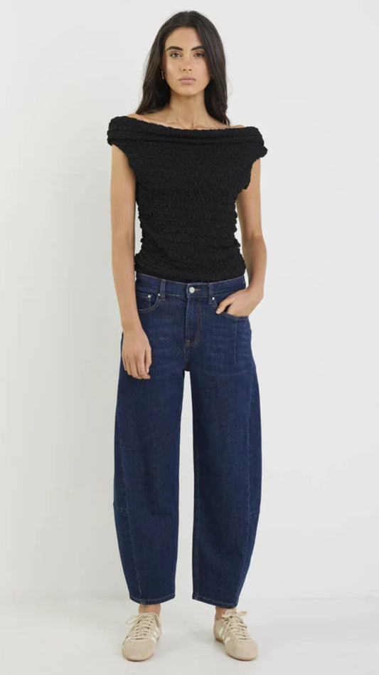 Graduate Stretch Barrel Jeans