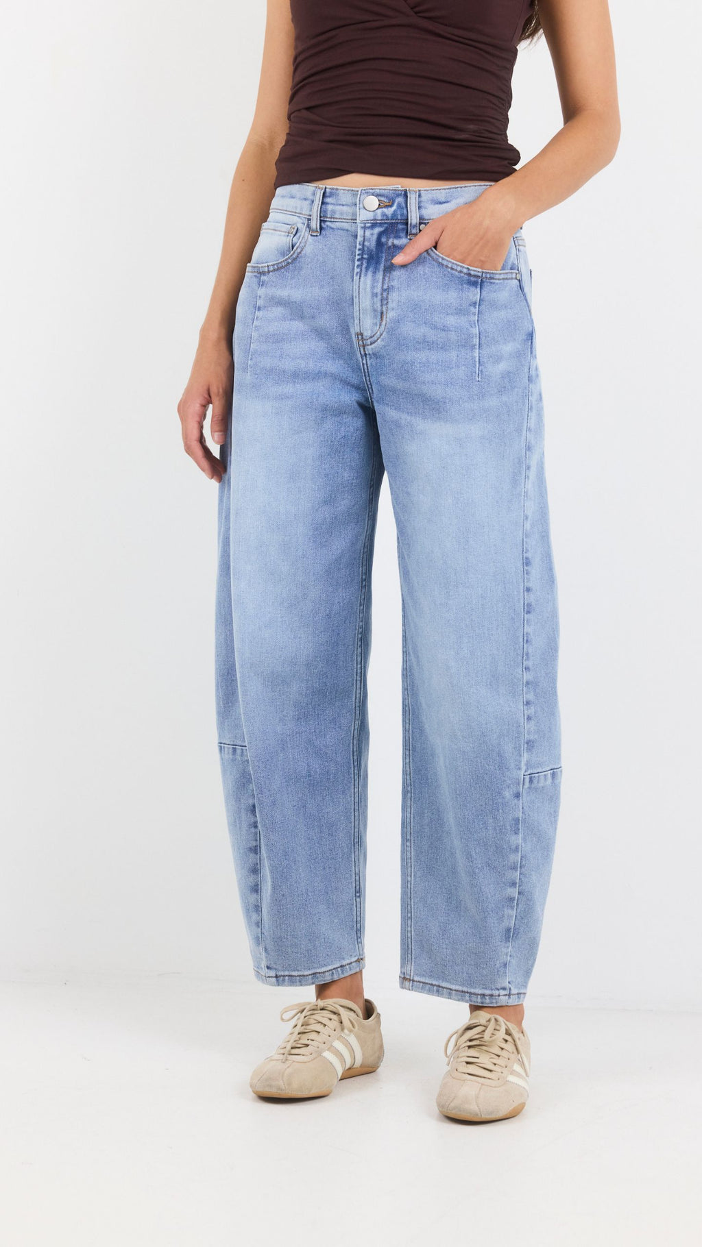 Graduate Stretch Barrel Jeans
